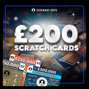 £200 WORTH OF SCRATCH CARDS!