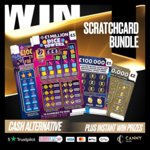 £250 SCRATCH CARD BUNDLE + INSTANT WINS
