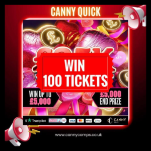 WIN £200 OF TICKETS into the £25K comp