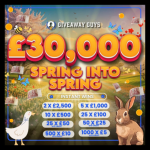 “SPRING INTO SPRING” MASSIVE INSTANT WIN GIVEAWAY !!!