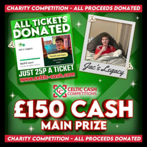 Jac's Legacy Competiton - Win £150 Tax Free Cash 25p