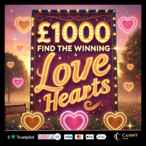 £1000 LOOKING FOR LOVE ❤️ HEARTS