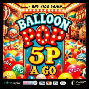 🎈 £1000 BALLOON POP 🎈