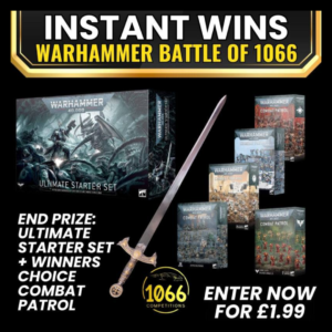 WARHAMMER INSTANT WINS : END PRIZE ULTIMATE STARTER SET + COMBAT PATROL