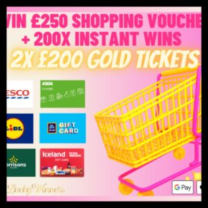 £250 Shopping Voucher Instant Wins Competition