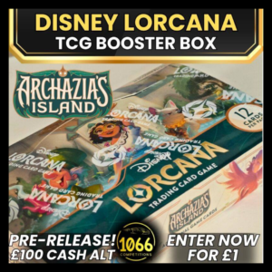 Disney Lorcana Archazia’s Island Pre-Release Booster Box!
