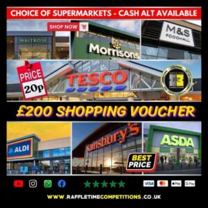 £200 Shopping Voucher of Choice
