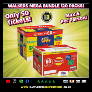 Walkers Crisps Mega Bundle Of 120 Crisps Bags #2