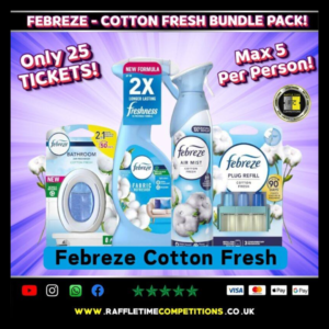 Febreze COTTON FRESH bundle pack #2