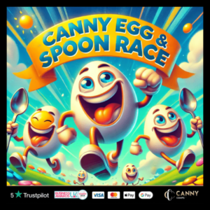 EGG & SPOON RACE + INSTANT WINS