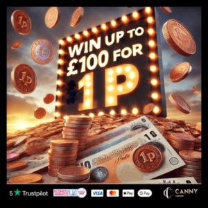 FLASH CASH £100 DRAW + INSTANTS