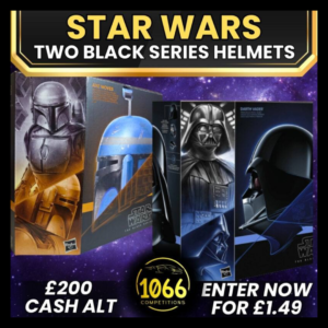 Win Darth Vader & Axe Woves Black Series Helmets
