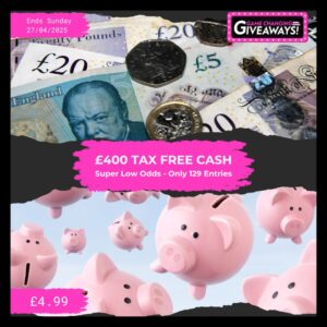 £400 Cash – LOW ODDS