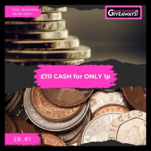 £111 Cash for 1p
