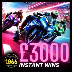 £3,000 Race to Win – Cash & Credit Instant Win!