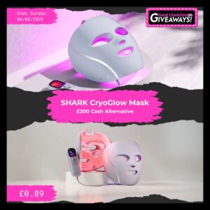 Shark CryoGlow Under-Eye Cooling & LED Anti-Ageing & Blemish Repair Mask