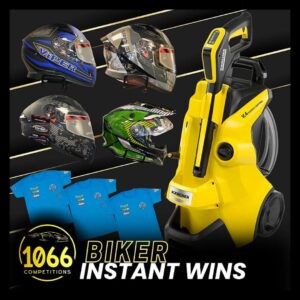 Biker Instant Wins - Karcher K4 Grand Prize