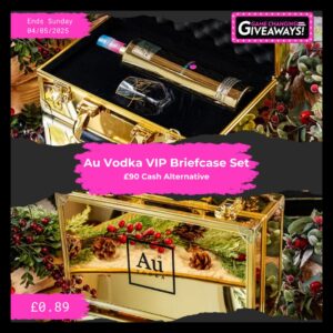 Au Vodka VIP Briefcase Set