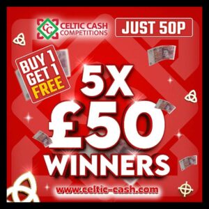 5 x Winners of £50 - Paid into your account within the hour 💪🤩💪🤩 3188
