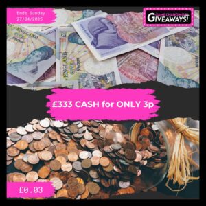 £333 Cash for 3p