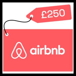 WIN Air BnB Gift Card – £250