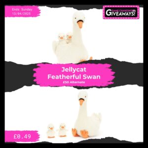Jellycat Featherful Swan