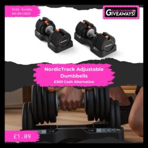 NordicTrack Adjustable Dumbbells