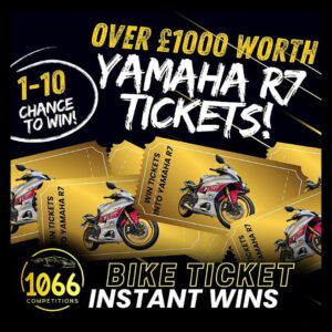 Win 30 Entries into the Yamaha R7 60th Anniversary Competition! + INSTANT WINS