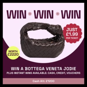WIN Bottega Veneta Mini Jodie – RRP £2220 + INSTANT WINS