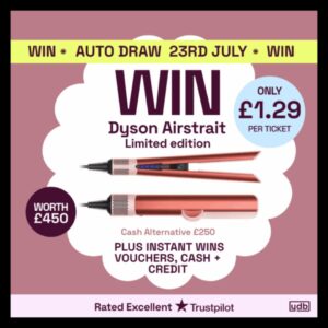 Win LIMITED EDITION Dyson Airstrait + Instant wins – AUTO DRAW