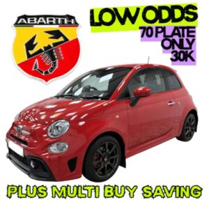 <span style="color:#d4af37;">WIN A 70 PLATE FIAT 595 ABARTH OR TAKE £8,000 CASH</span>