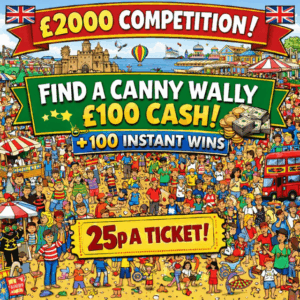 <span style="color:#d4af37;">£2000 FIND A WALLY</span>