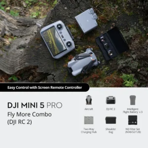<span style="color:#d4af37;">DJI Mini 5 Pro Drone Fly More Combo With RC 2 Controller</span>