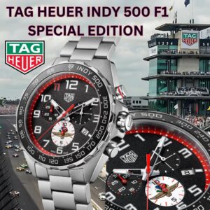 <span style="color:#d4af37;">TAG Heuer Formula 1 Chronograph x Indy 500</span>