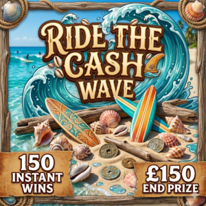 <span style="color:#d4af37;">RIDE THE CASH WAVE</span>