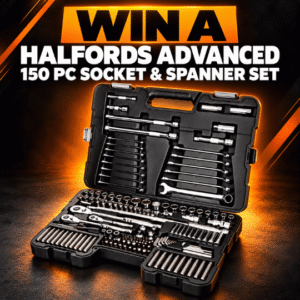 <span style="color:#d4af37;">WIN A 150 PIECE HALFORDS ADVANCED SET</span>