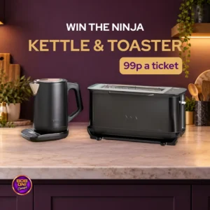 <span style="color:#d4af37;">Win a Ninja Kettle & Toaster Set | 99p | Bob On Comps</span>