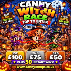 <span style="color:#d4af37;">CANNY WITCH RACE</span>